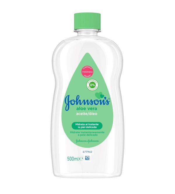 JOHNSONS ACEITE ALOE VERA 500ML