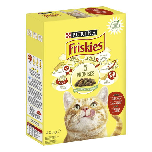 FRISKIES RAÇÃO P/GATO VACA/FRANGO