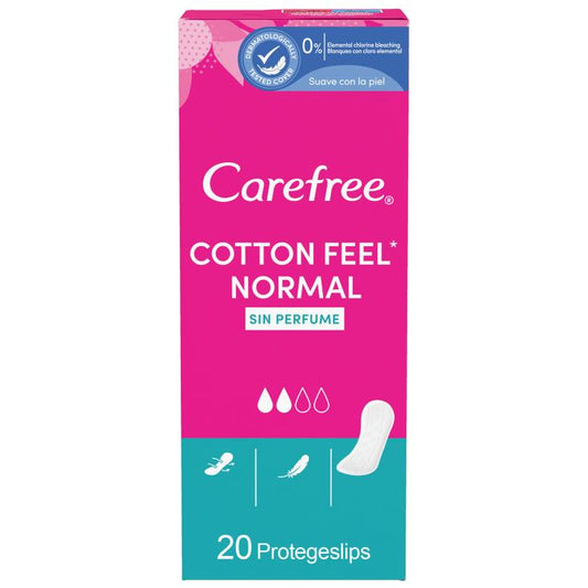 CAREFREE PENSO HIG. NORMAL C/20