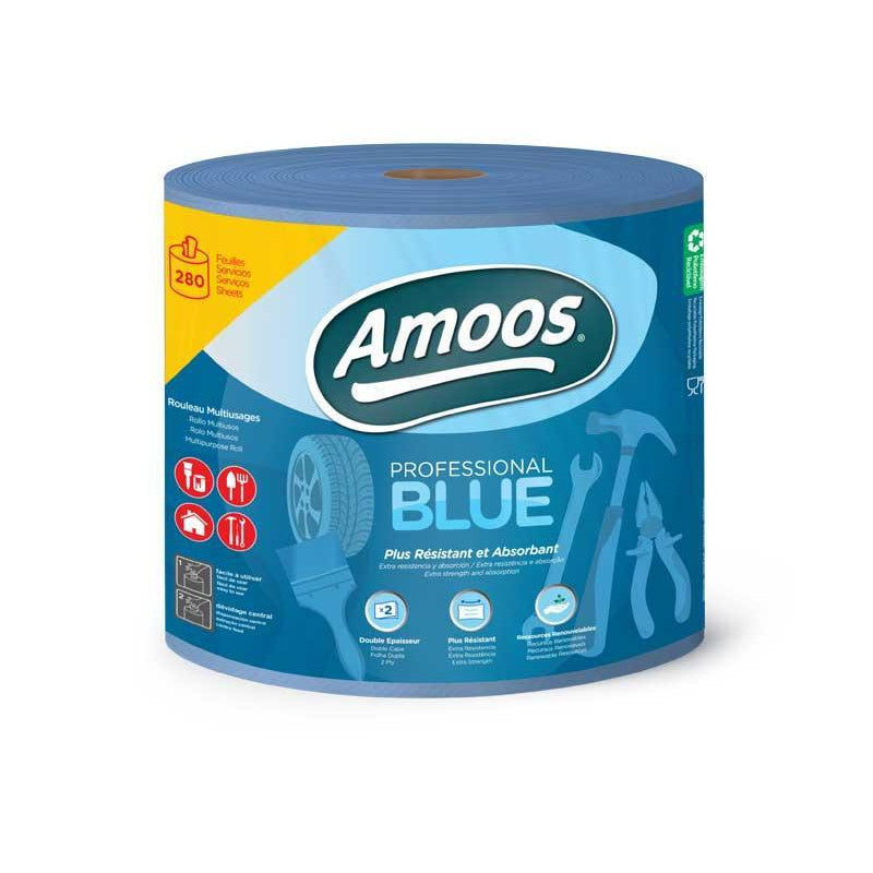 AMOOS ROLO PROFISSIONAL AZUL 70MT 2F