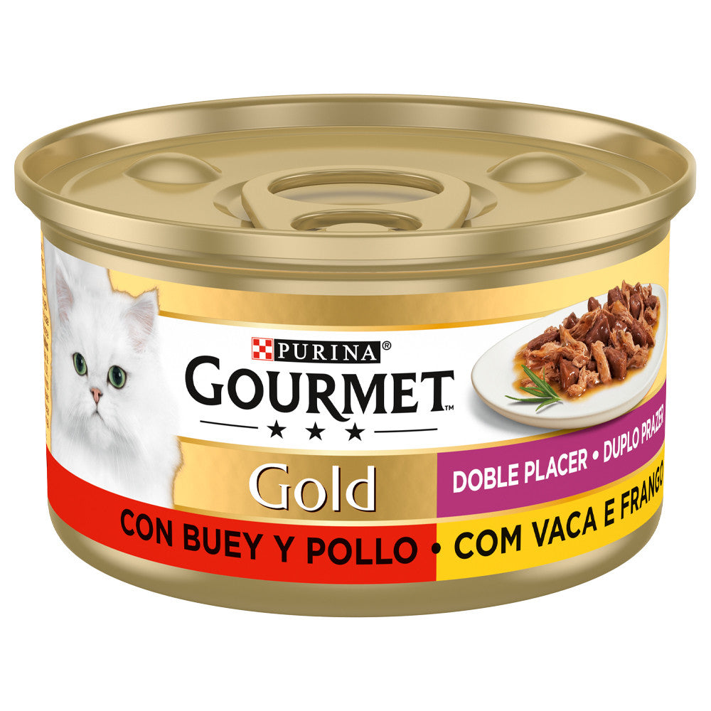 PURINA GOURMET VACA/FRANGO 85GR