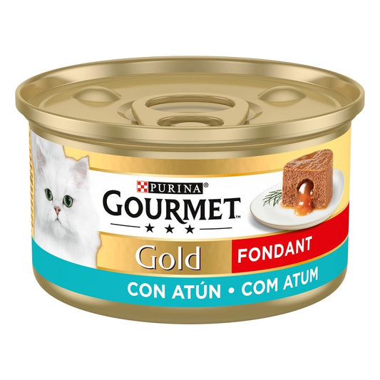 PURINA GOURMET GOLD FONDANT ATUM 85GR