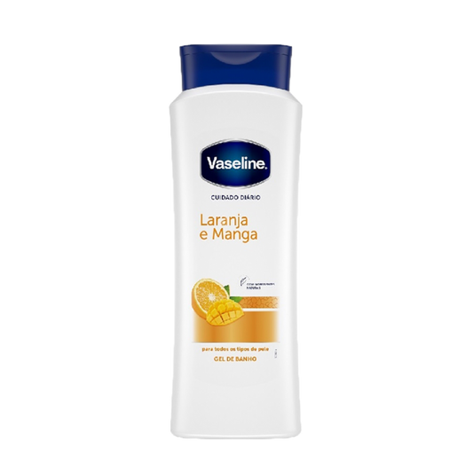 GEL DE BANHO VASELINA LARANJA E MANGA 700ML