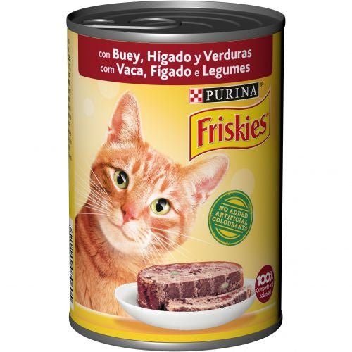 FRISKIES GATO VACA/FIGADO LATA 400GR