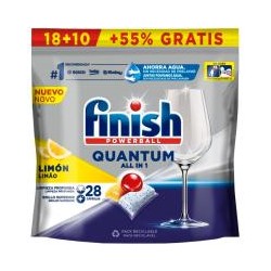 FINISH CAPSULAS LOIÇA QUANTUM LIMÃO C/28