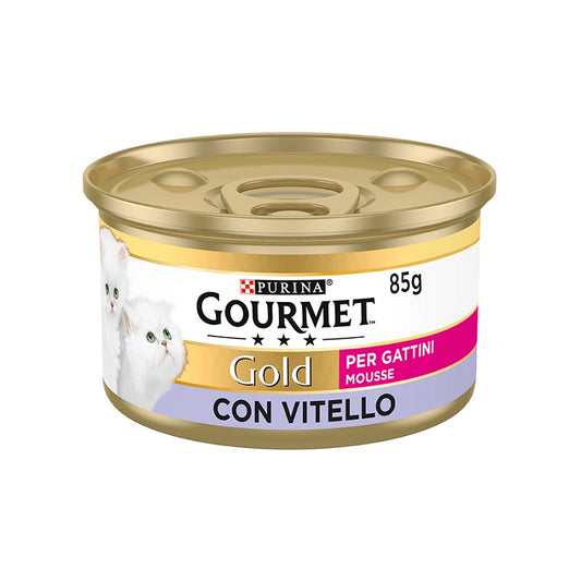 PURINA GOURMET MOUSSE COM CARNE PARA FILHOTES 85GR