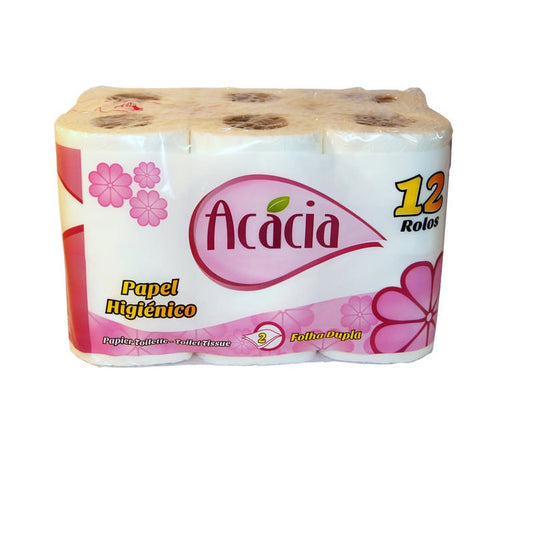 ACACIA PAPEL HIGIENICO 12 ROLOS