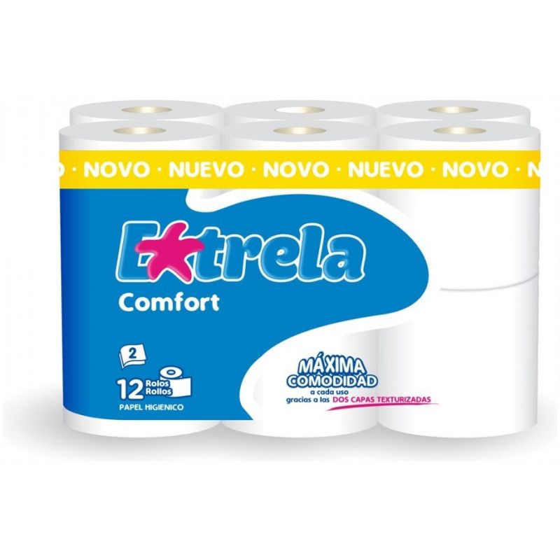 EXTRELA PAPEL HIGIENICO CONFORT 12R