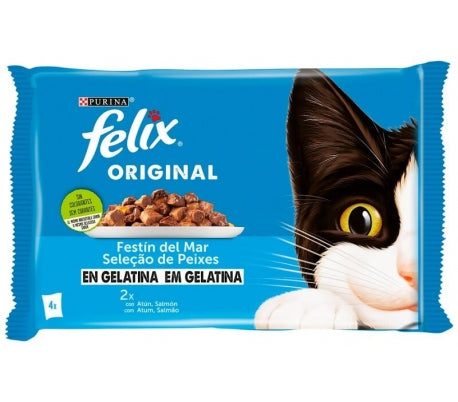 PURINA FELIX ORIGINAL ATÚN Y SALMON