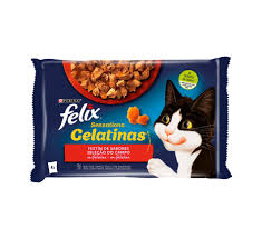 PURINA FELIX GELATINA TERNERA Y POLLO