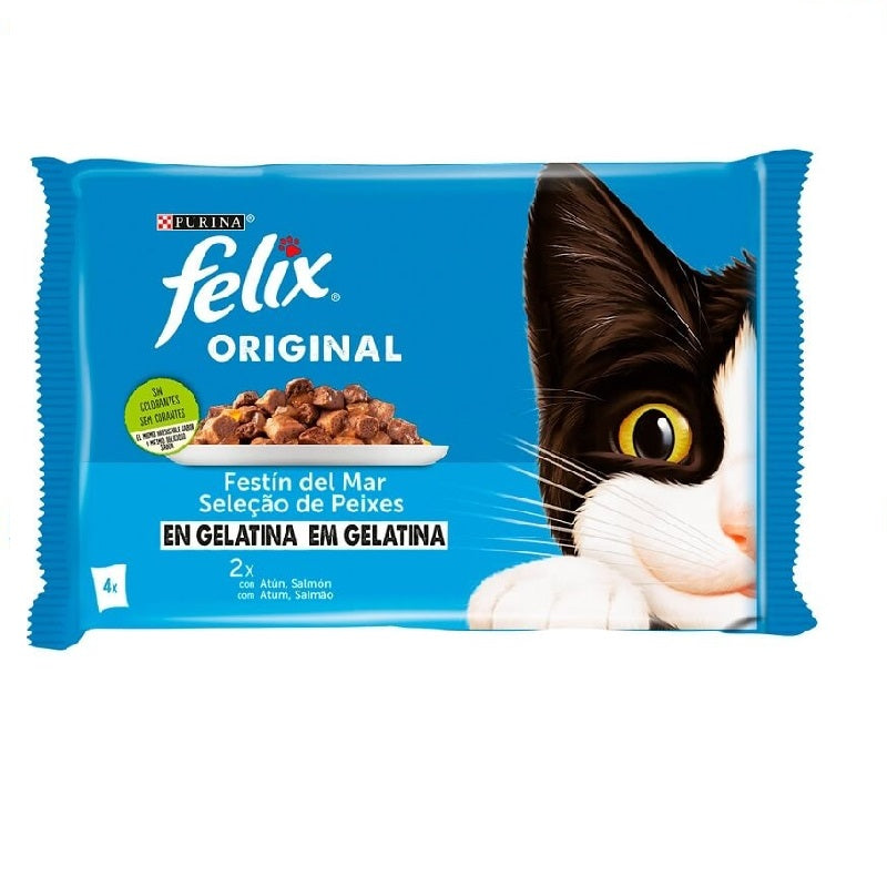 PURINA FELIX ORIGINAL ATÚN Y SALMON