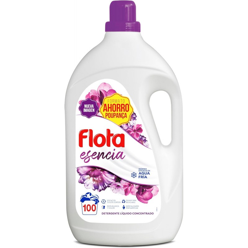 FLOTA DETERGENTE LIQUIDO FLORAL 50D