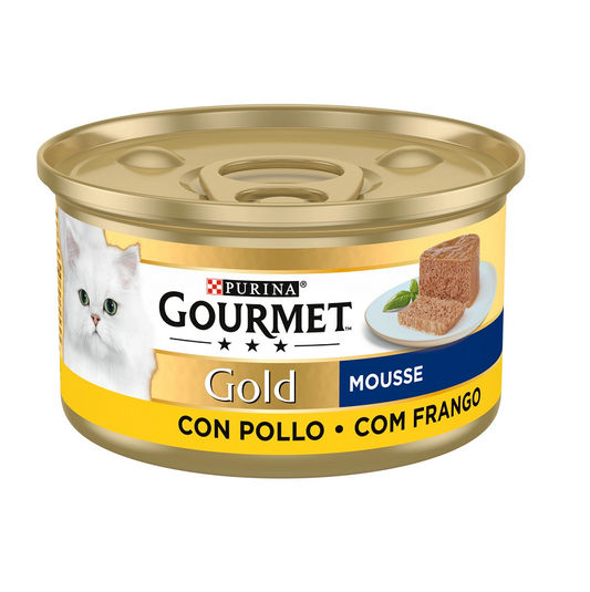 MOUSSE DE FRANGO PURINA GOURMET OURO 85GR