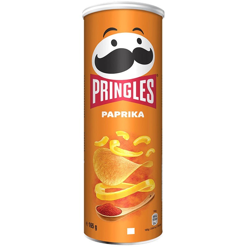 PRINGLES PATATAS PAPRIKA 165GRS